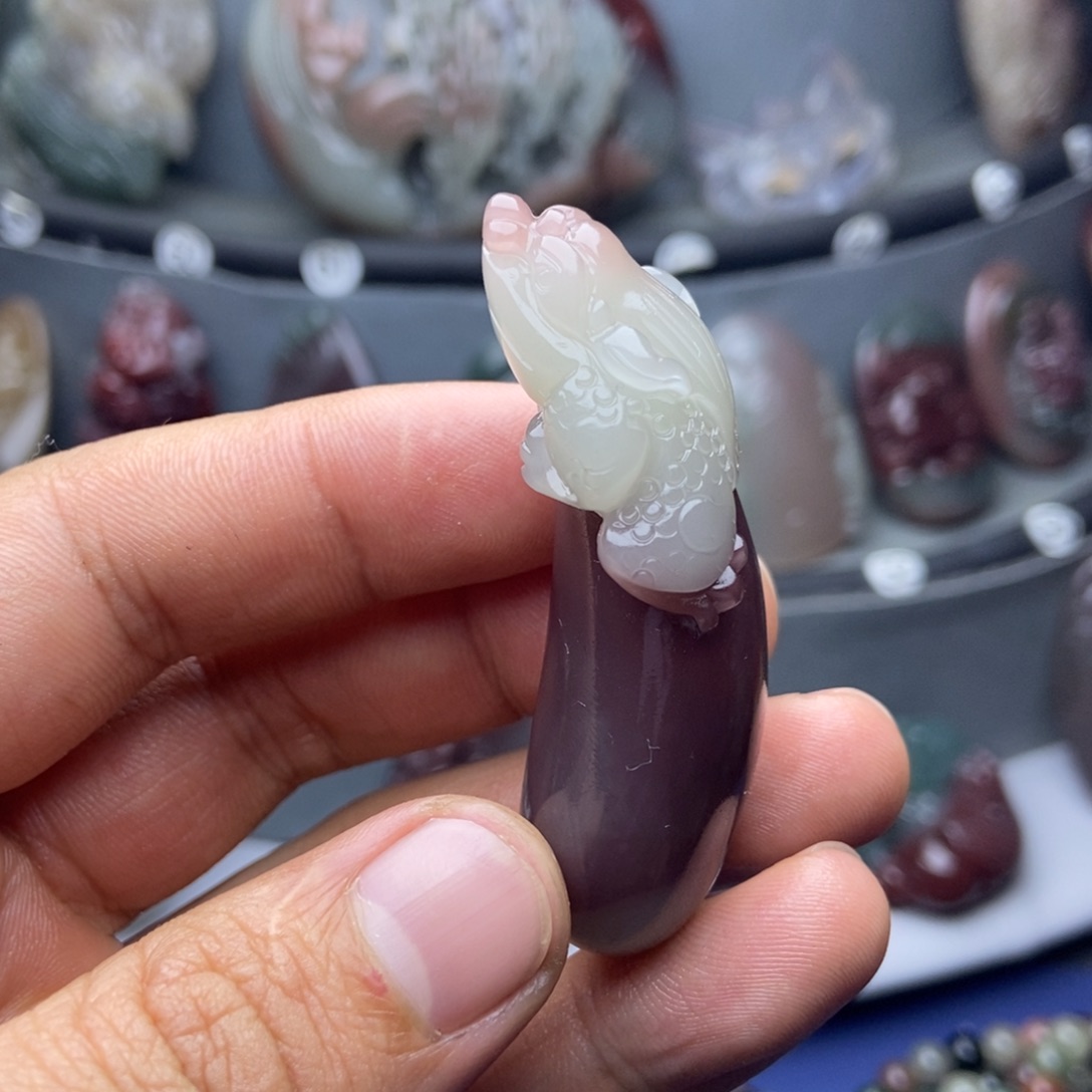 5***4玛瑙/玉髓未镶嵌颈饰