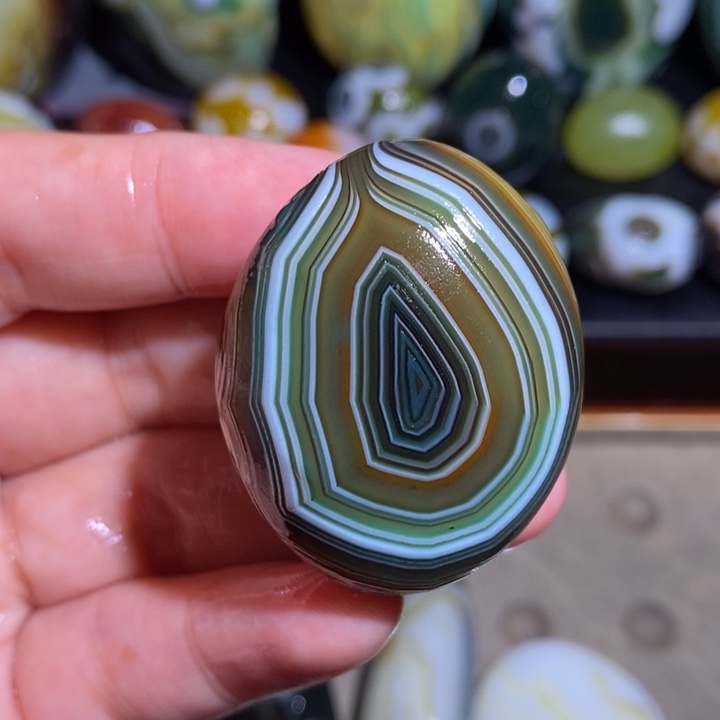 玛瑙/玉髓珠宝半成品未镶嵌