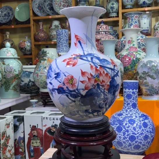 景德镇陶瓷花瓶摆件