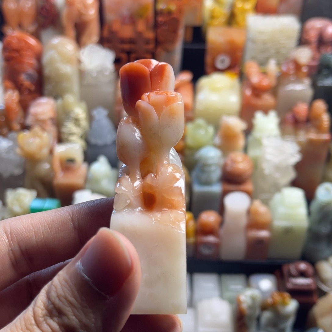 手工制作刻字石料