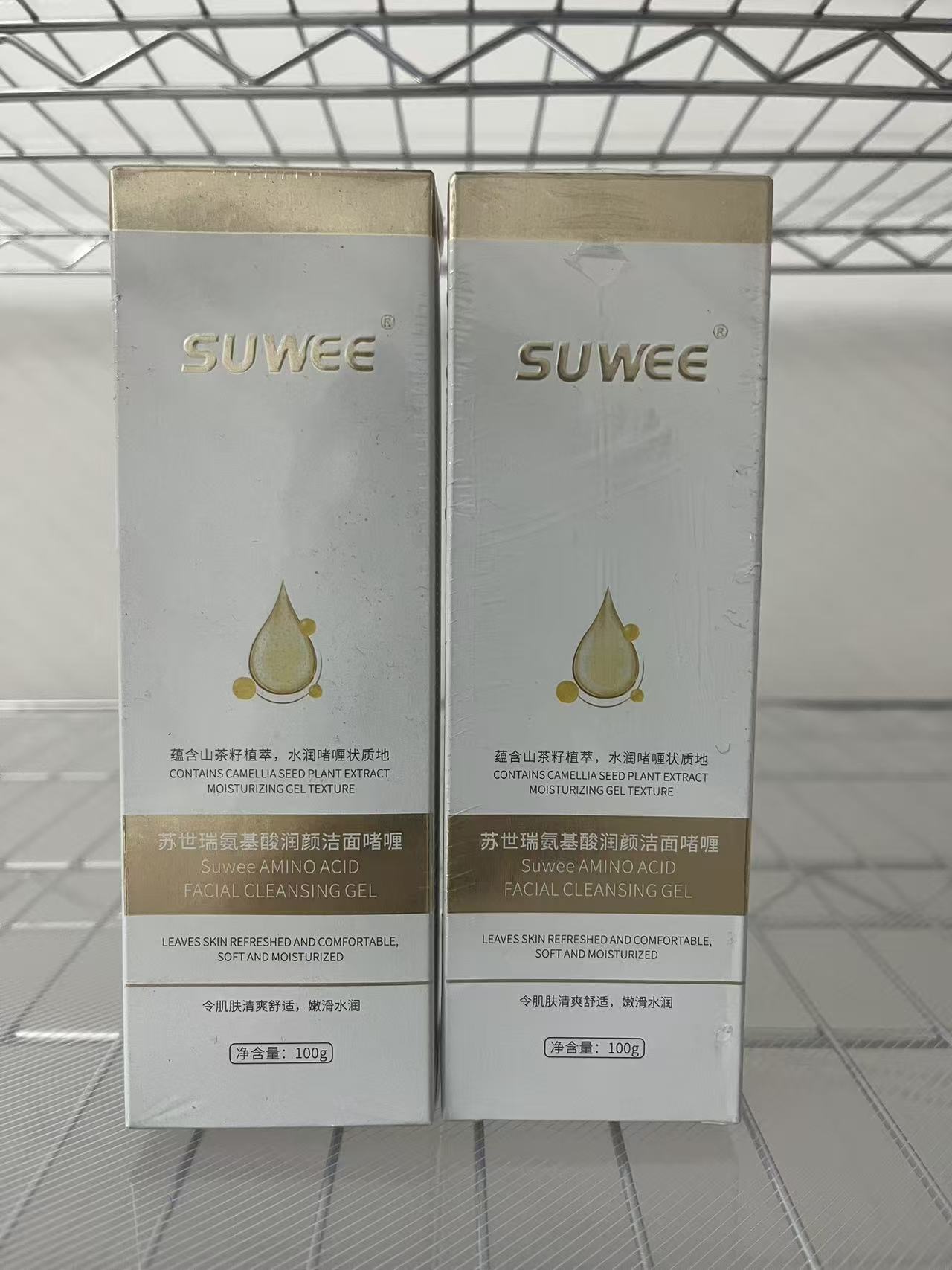 （拍1发2）苏世瑞氨基酸洗面奶洁面啫喱