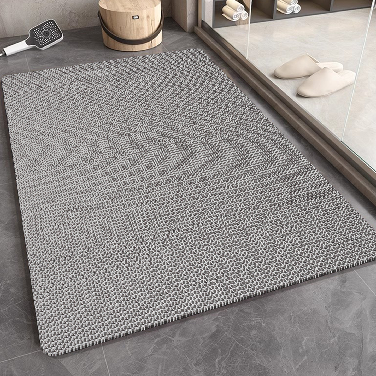 防滑垫门垫塑料镂空大面积商用门垫子厕所卫生间厨房浴室疏水地垫