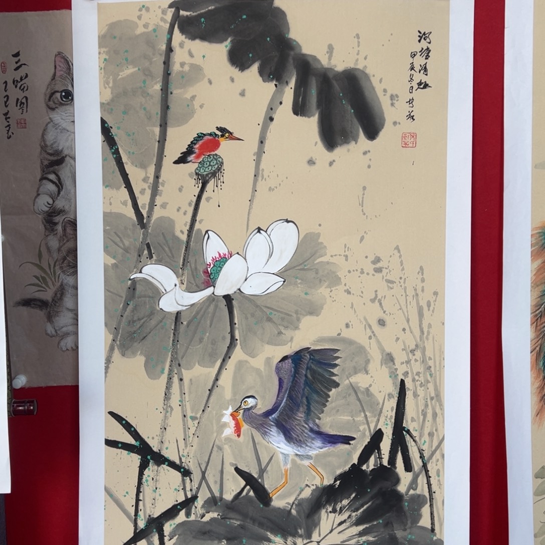 国画绘画国画作品