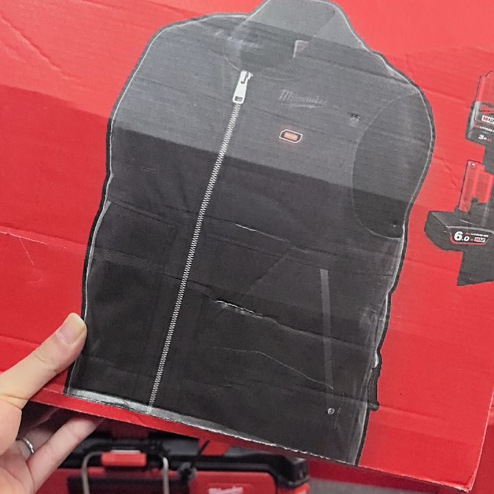 电热马甲一电一充黑色
