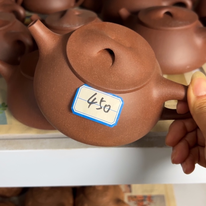 紫砂茶壶紫泥不挑450