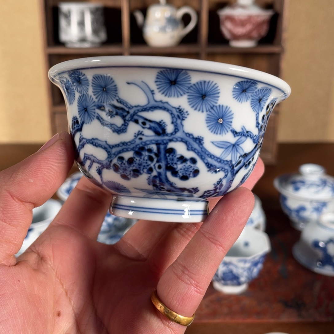 瓷摆件景德镇陶瓷老陶