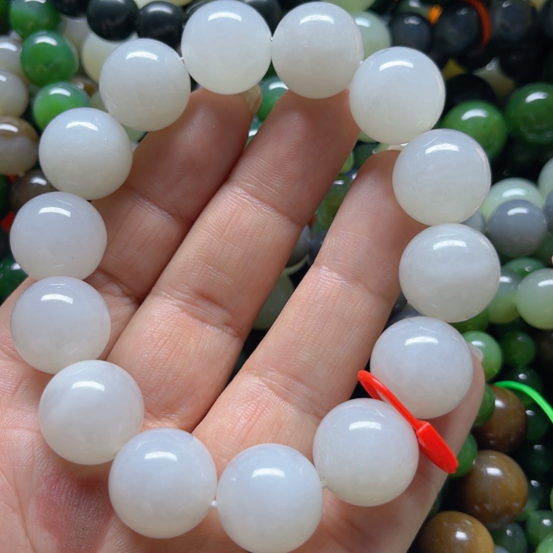 和田玉手链未镶嵌