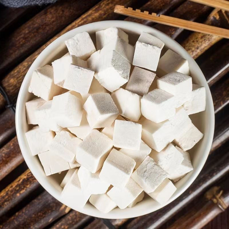 特级白茯苓块无硫生切干货可泡茶煲汤伏苓丁