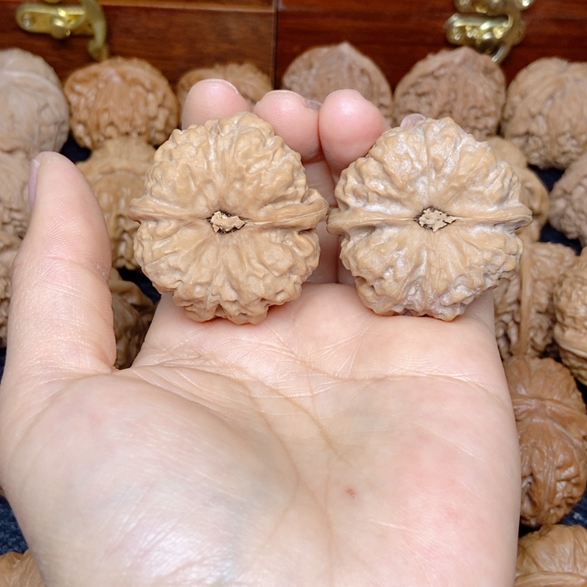 【闪购商品】文玩核桃吊坠跋**里蛙蛙39