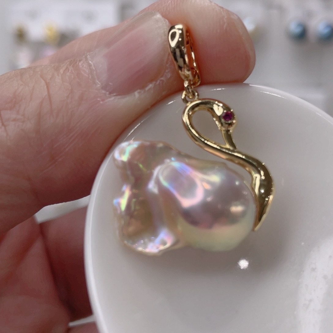 颈饰未镶嵌淡水珍珠