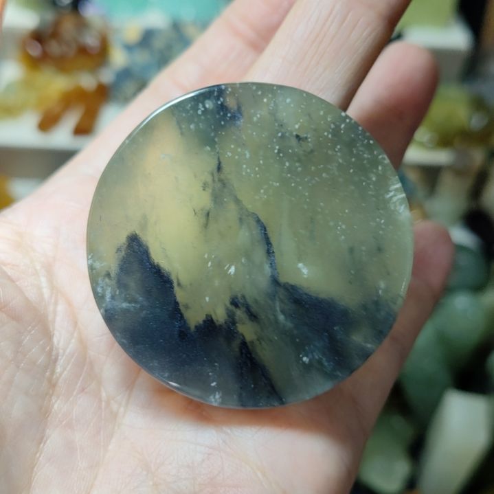 岫玉未镶嵌手把件