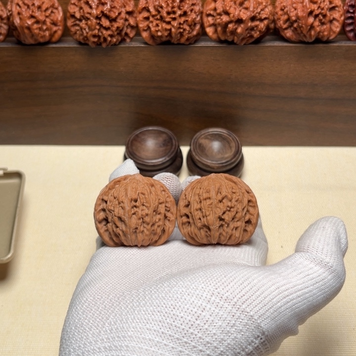 文玩核桃把件房山水滴39