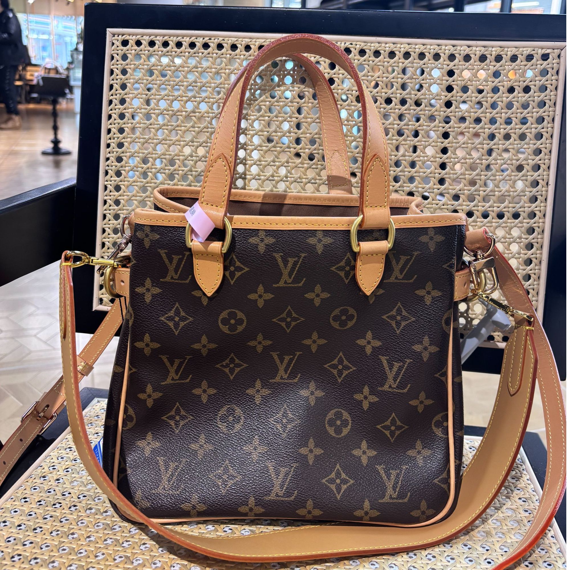 95新 LouisVuitton/路易威登 路易威登手提斜挎南瓜包