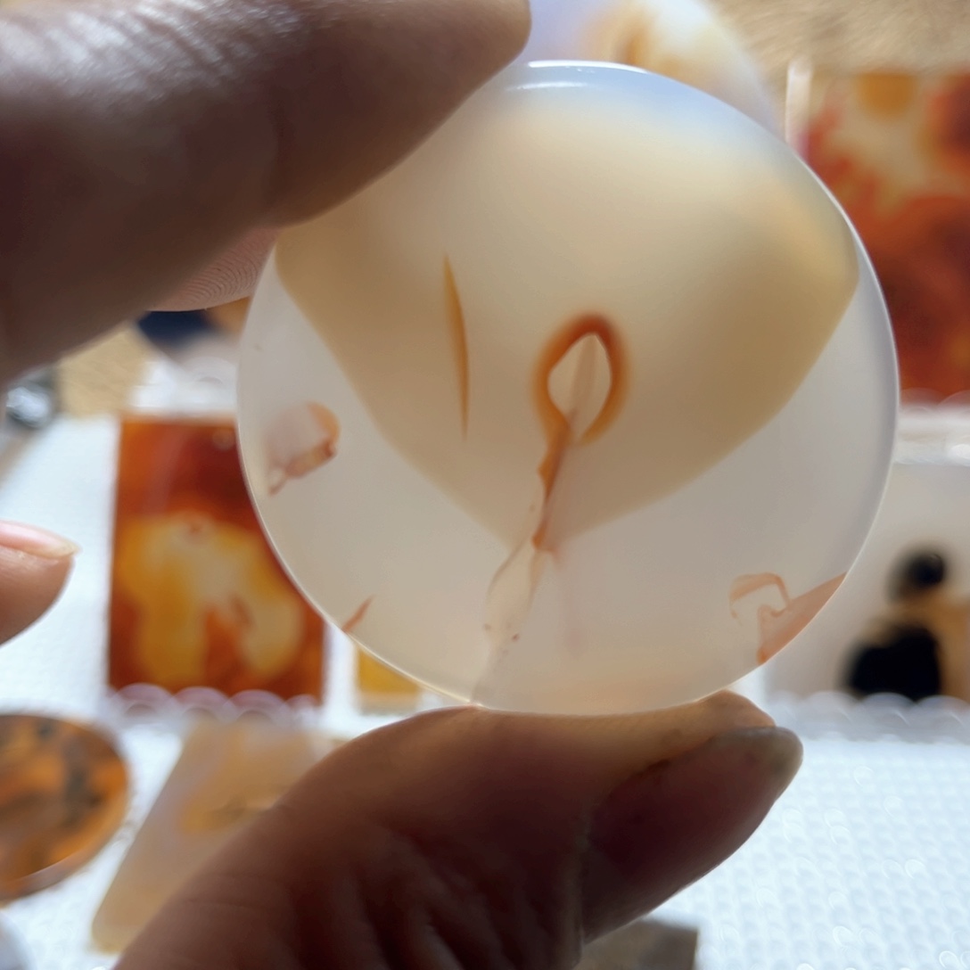 停***养玛瑙/玉髓未镶嵌颈饰