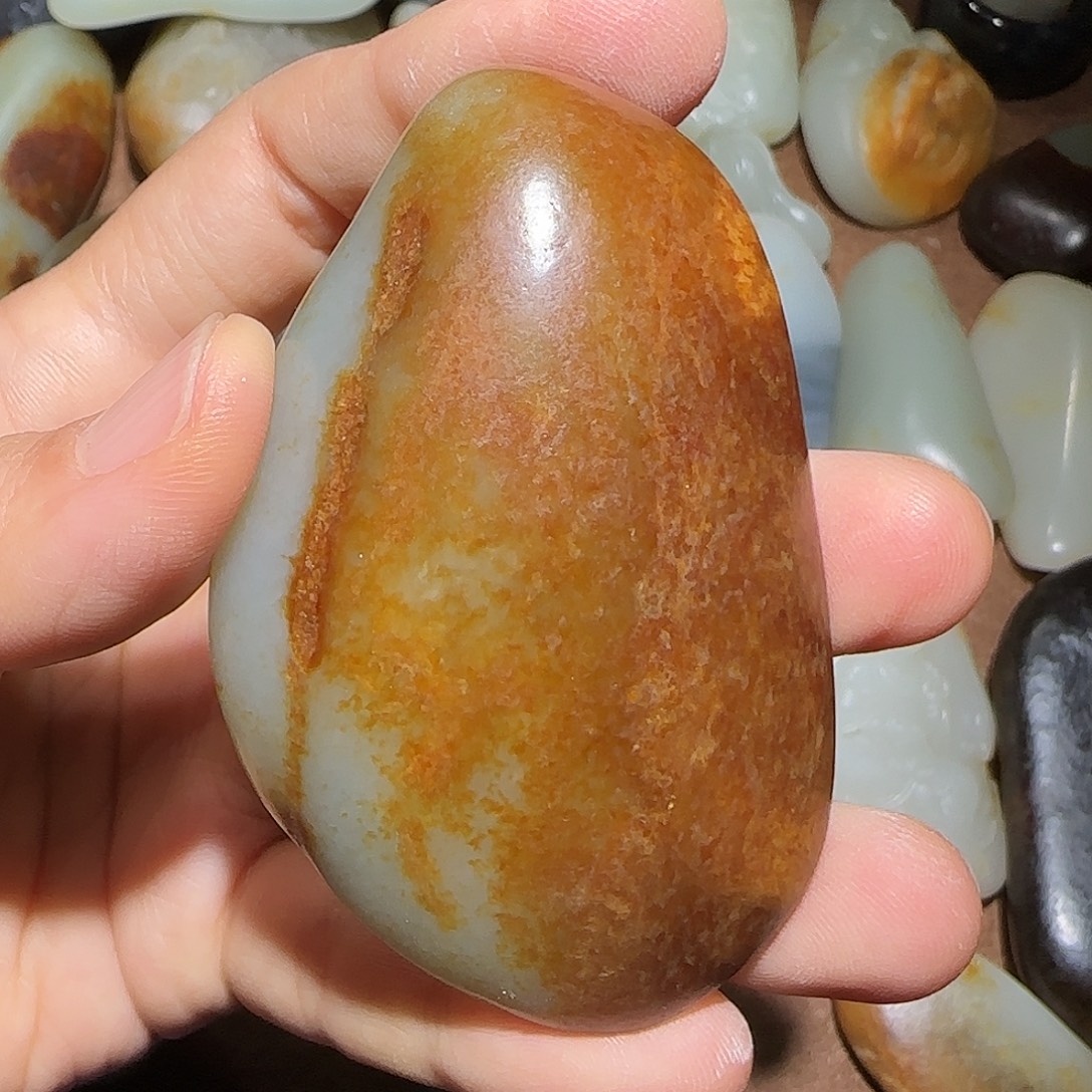 一***往未镶嵌和田玉把件