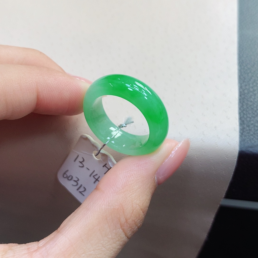 未镶嵌戒指翡翠13.14号