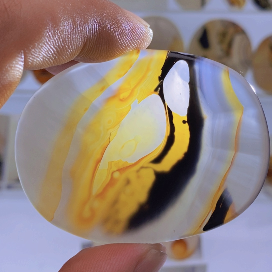 玛瑙/玉髓吊坠(不含链)未镶嵌55