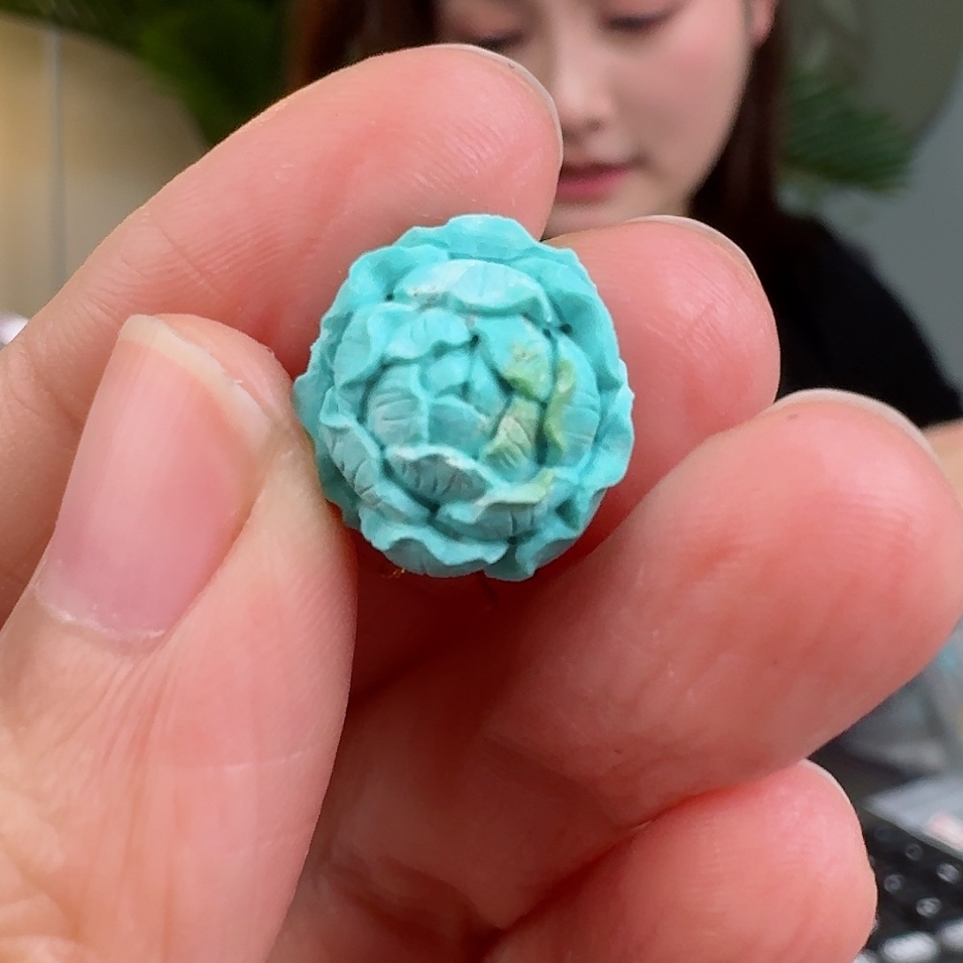 绿松石珠宝奇石未镶嵌