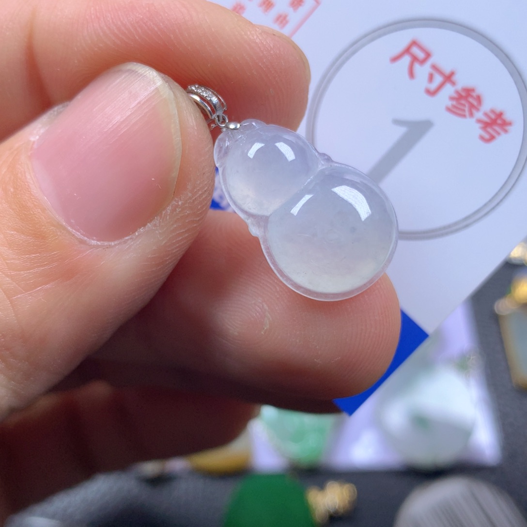 【闪购商品】翡翠颈饰18K金镶嵌翡翠