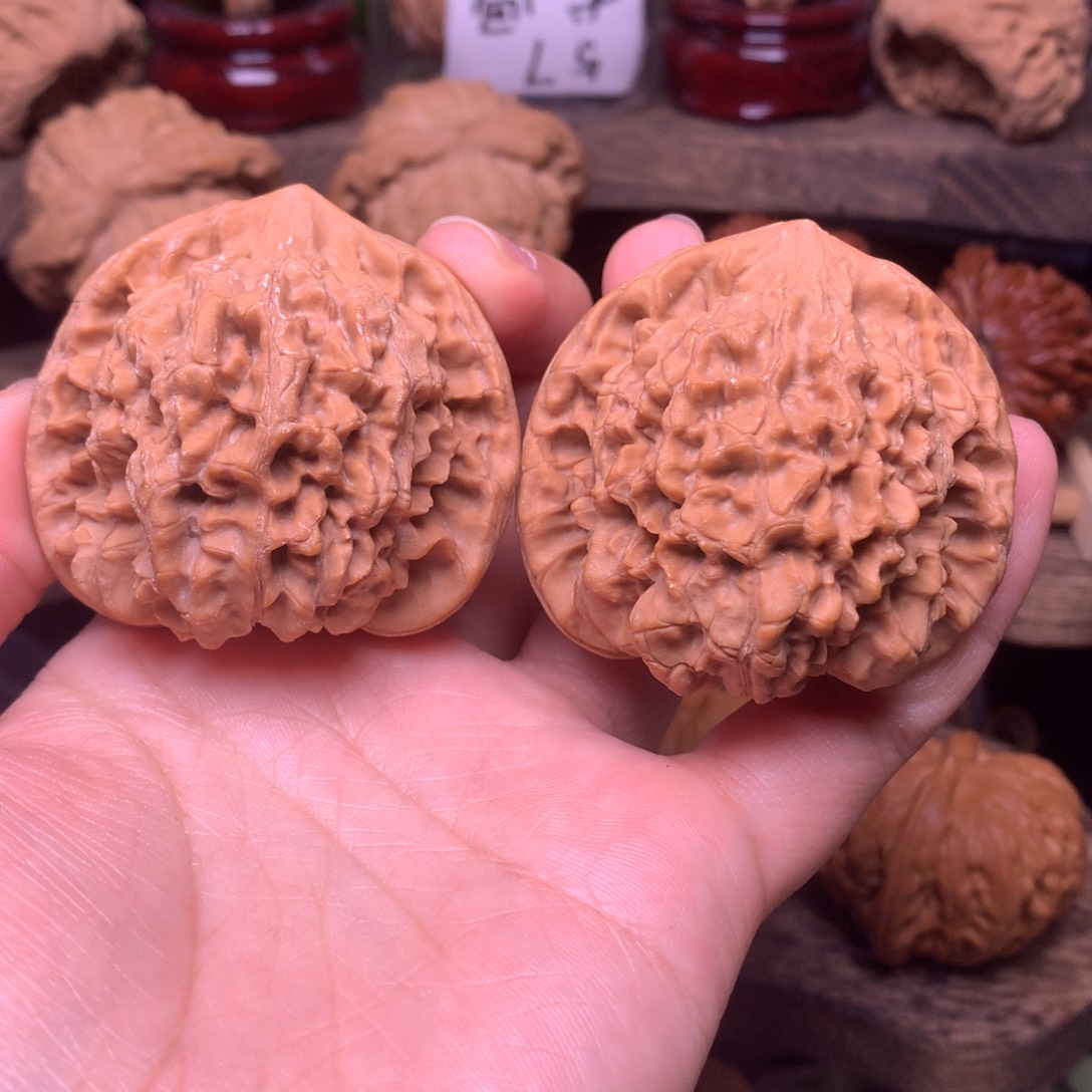 把件文玩核桃49官帽全品