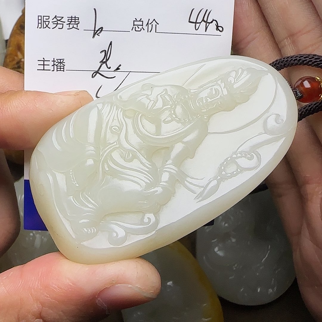【闪购商品】和田玉挂件未镶嵌飞***鹰