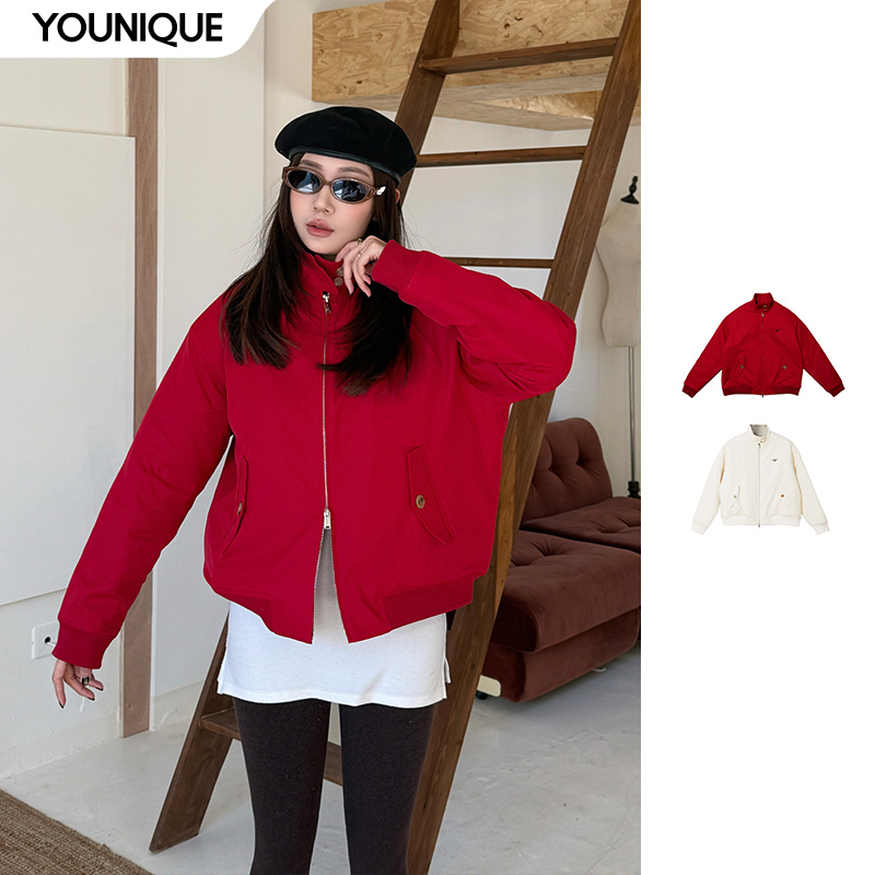 【M1DNOTE】新品25秋冬LOGO刺绣棉服女