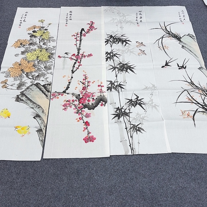 国画手绘国画作品