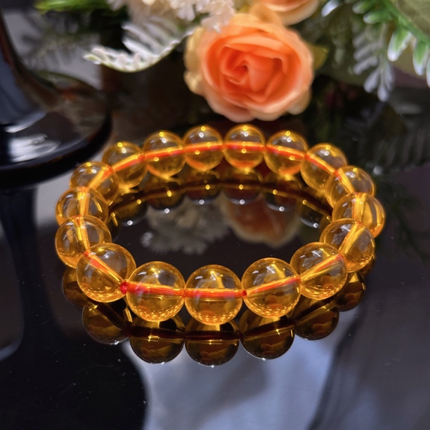 A120 卡12黄水手串[多样性发一]