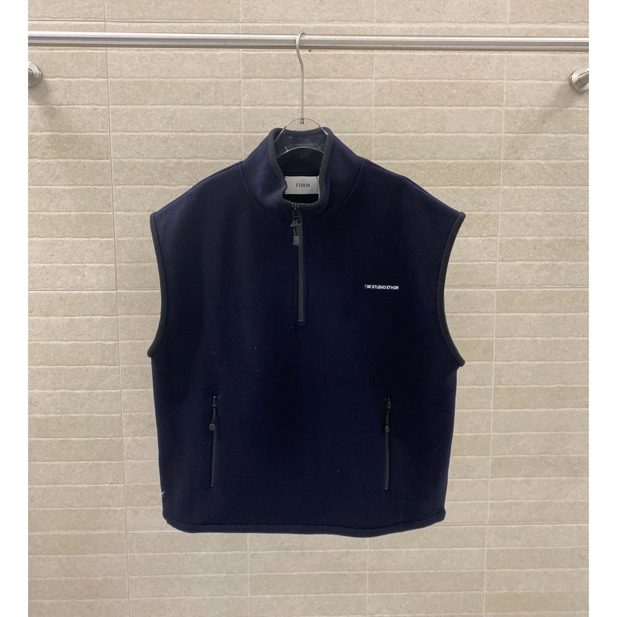 ETHOR 摇粒绒拉链马甲25年秋冬ERFW25-091——2580