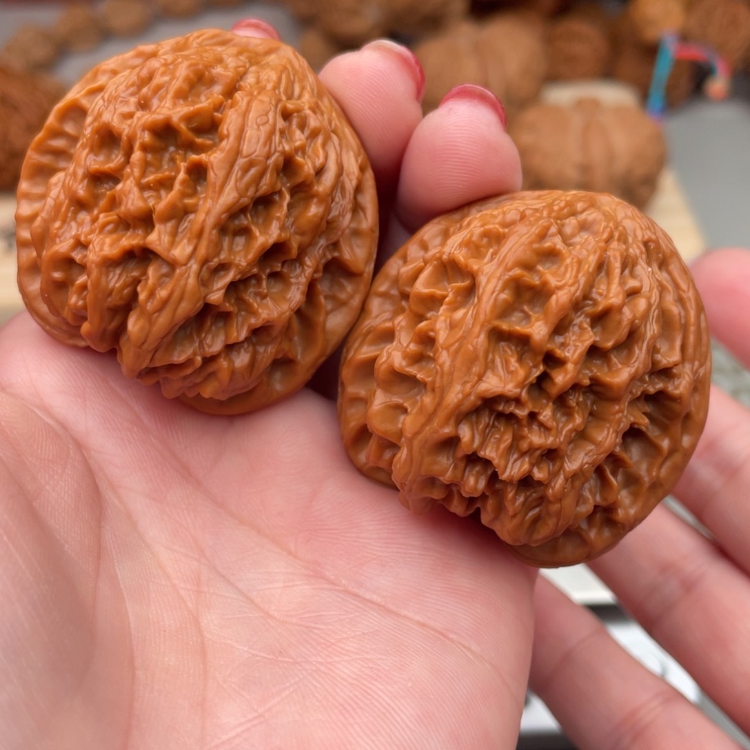 文玩核桃把件野牛41