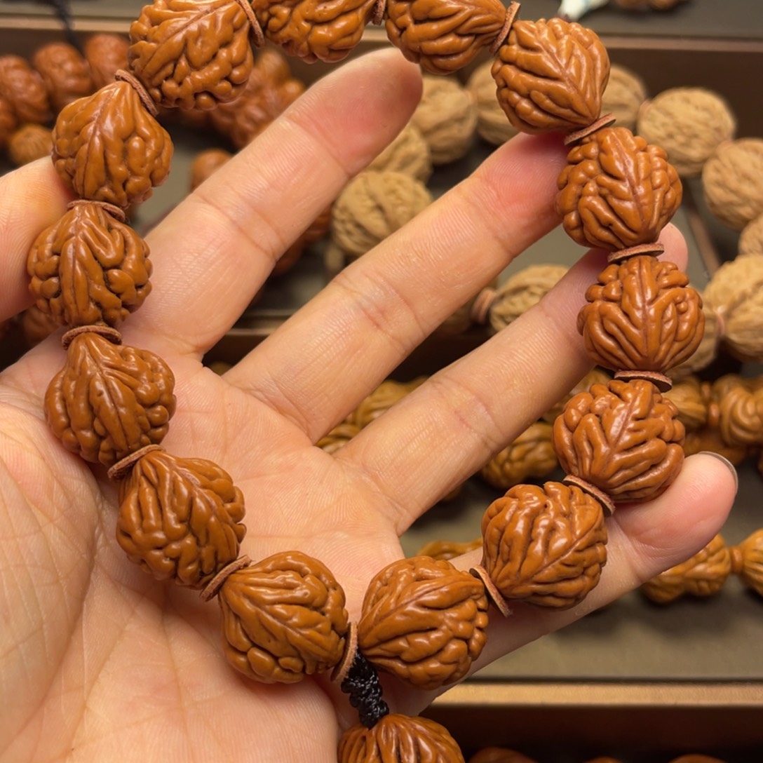手串桃核龙纹桃核9