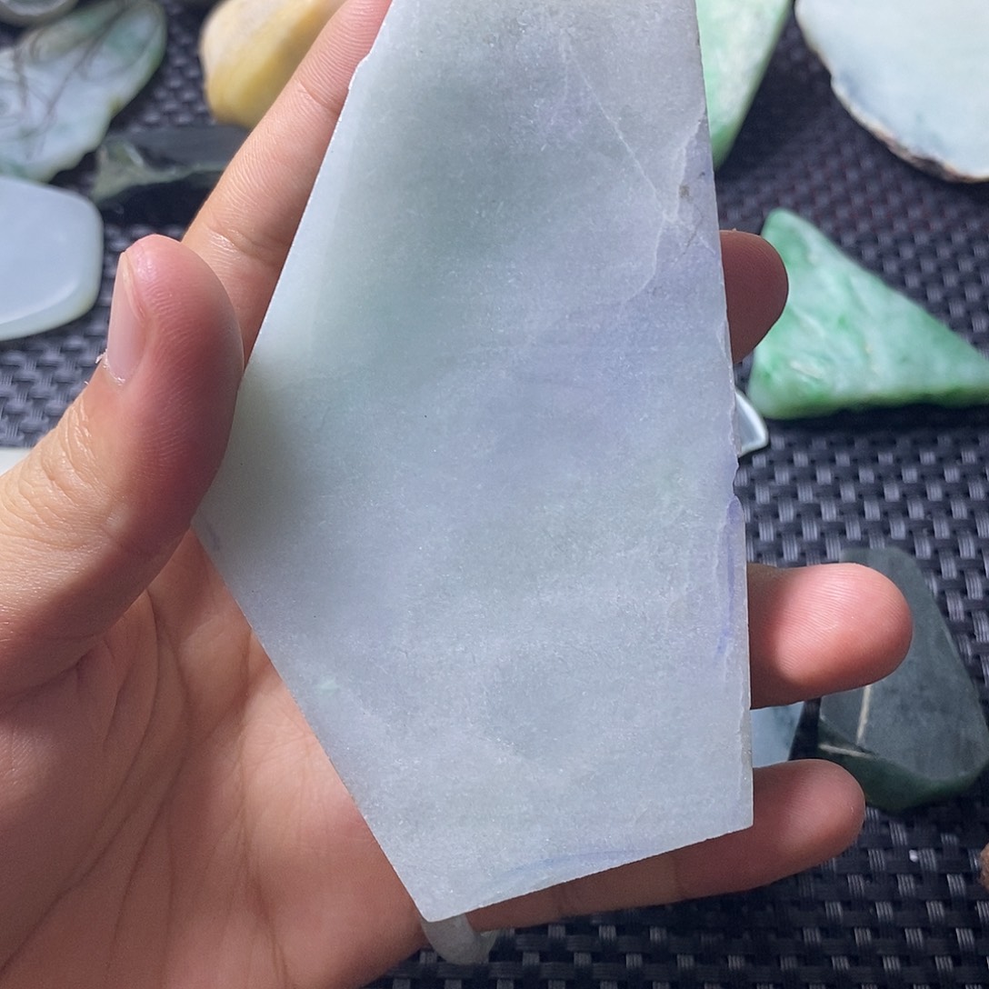 未镶嵌挂件翡翠牌子