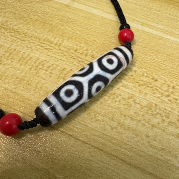 九玛瑙玉石尺寸48mm*12mm锁骨地大质检正品