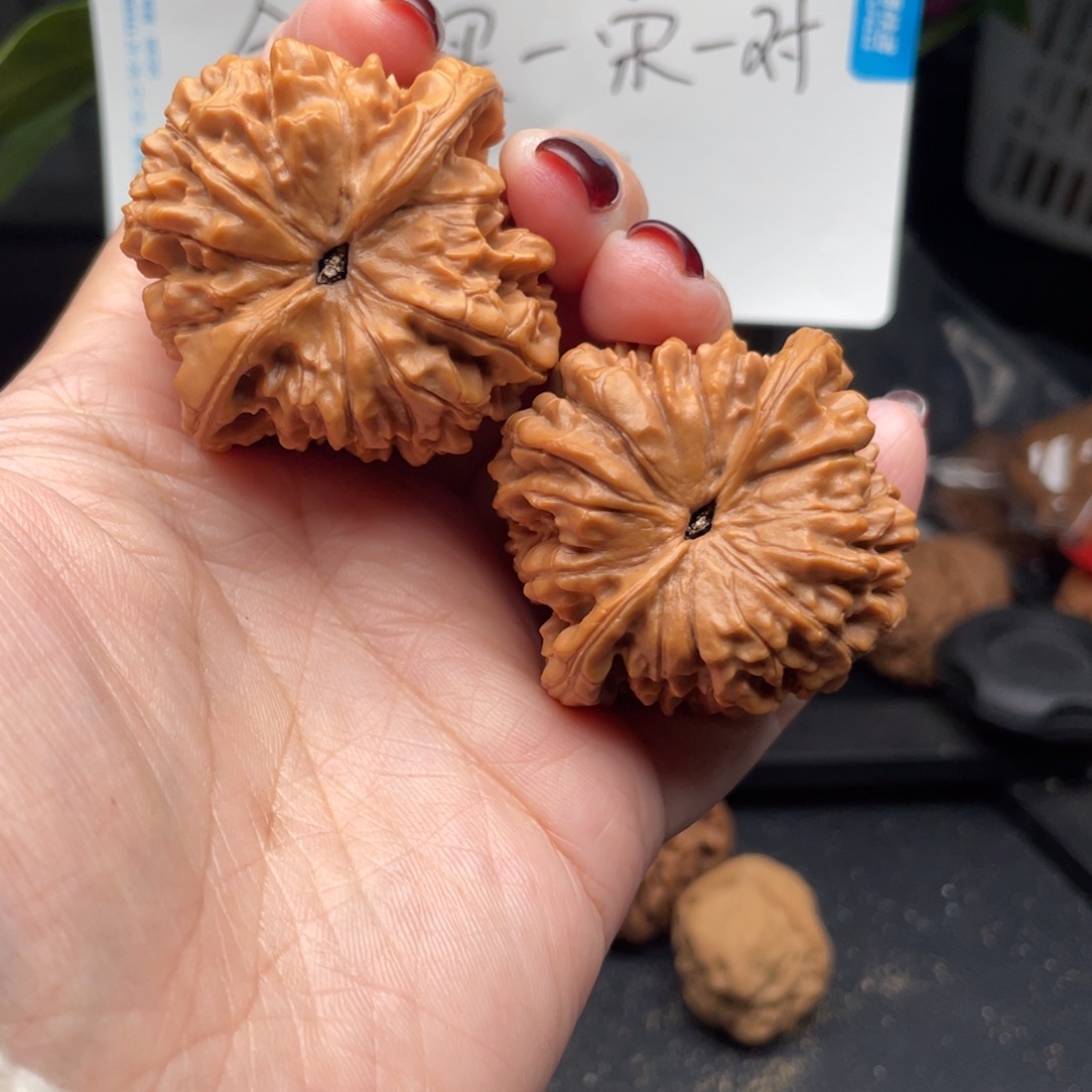 文玩核桃把件官帽