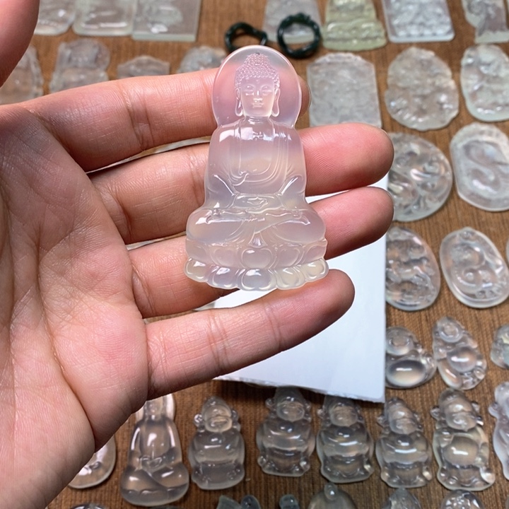 岫玉吊坠(不含链)未镶嵌啊*