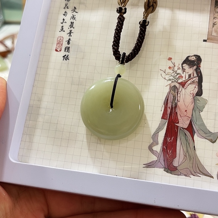 快***派和田玉未镶嵌颈饰