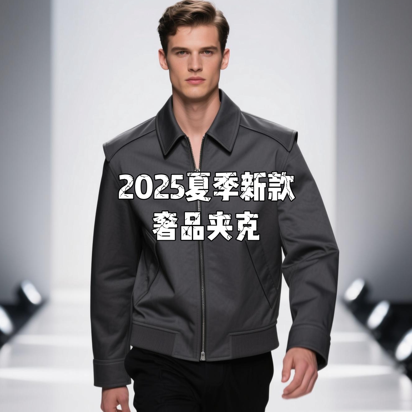 2025新款奢品男士夹克外套休闲时尚百搭潮流