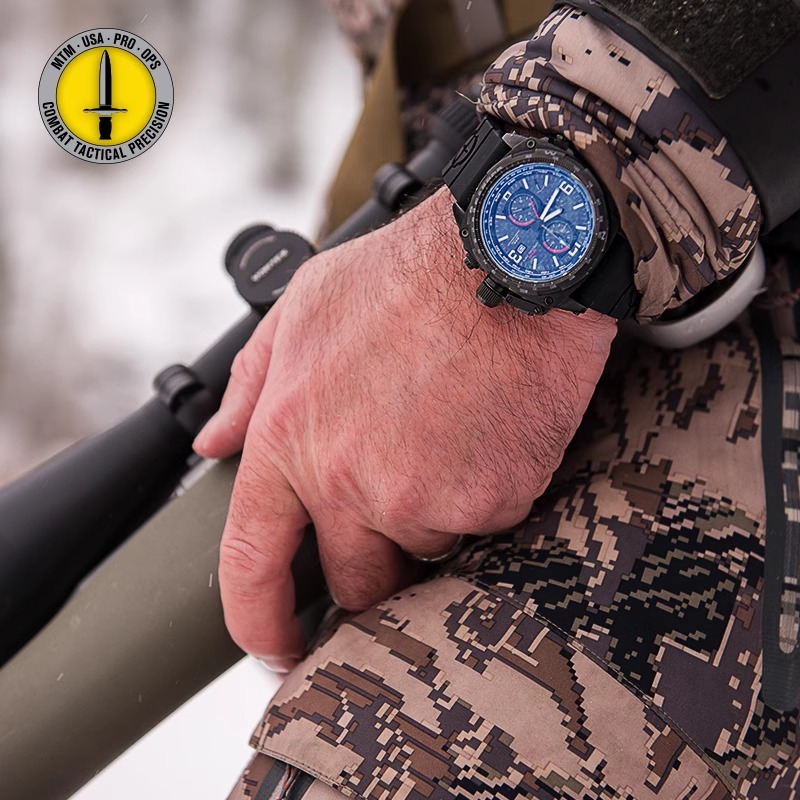 美国MTM眼镜蛇碳露米色表盘男休闲小众防水电子手表男 战术手表