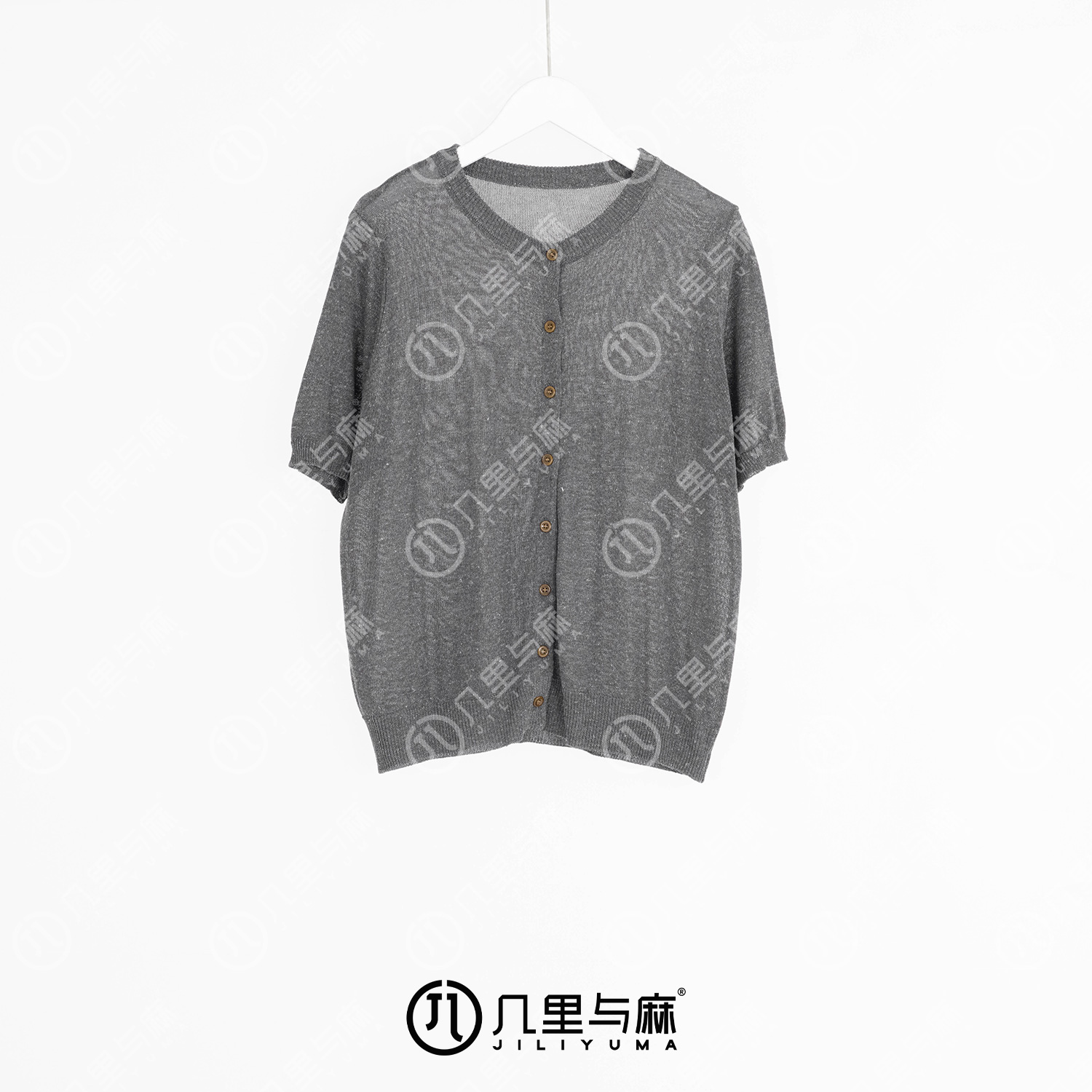 （几里）暮羽-时尚清凉百搭针织衫 衣长57 胸围110 1073029