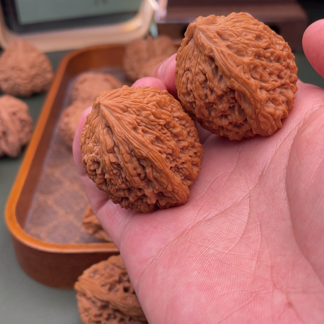 核桃手串/手链别**子全品凹底拉丝南疆