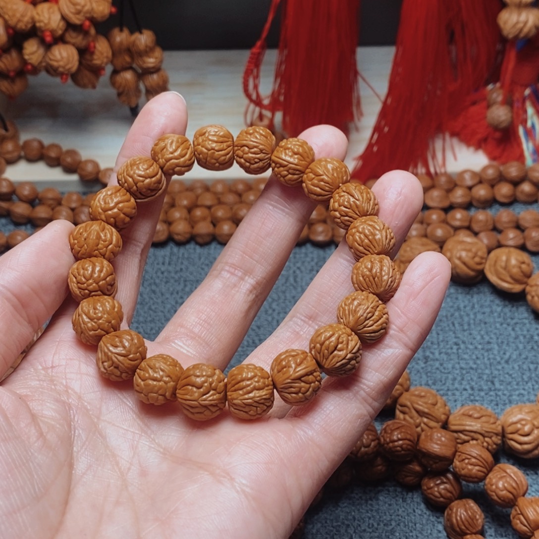 桃核吊坠桃枭手串1