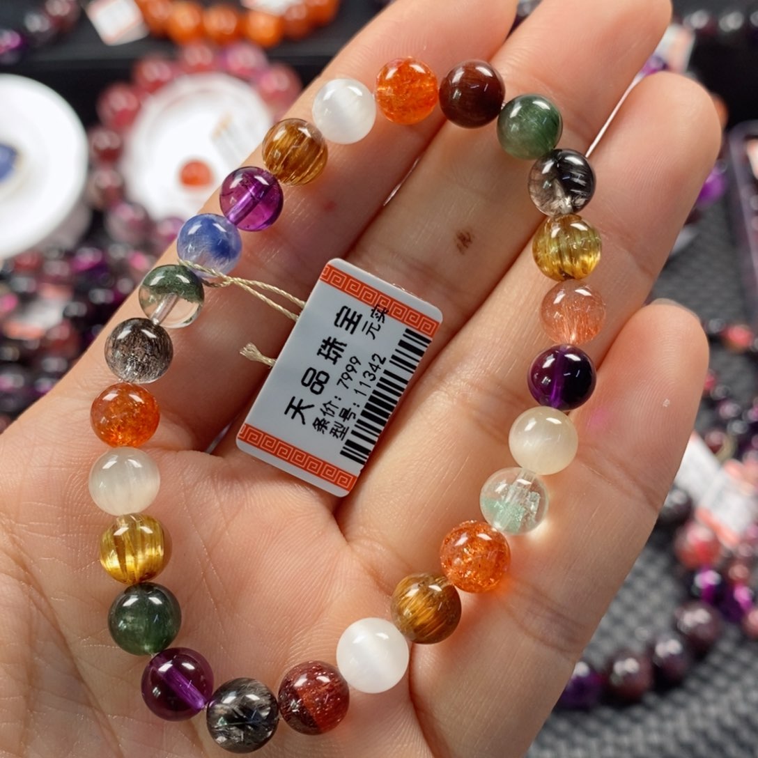 水晶手链：11342未镶嵌