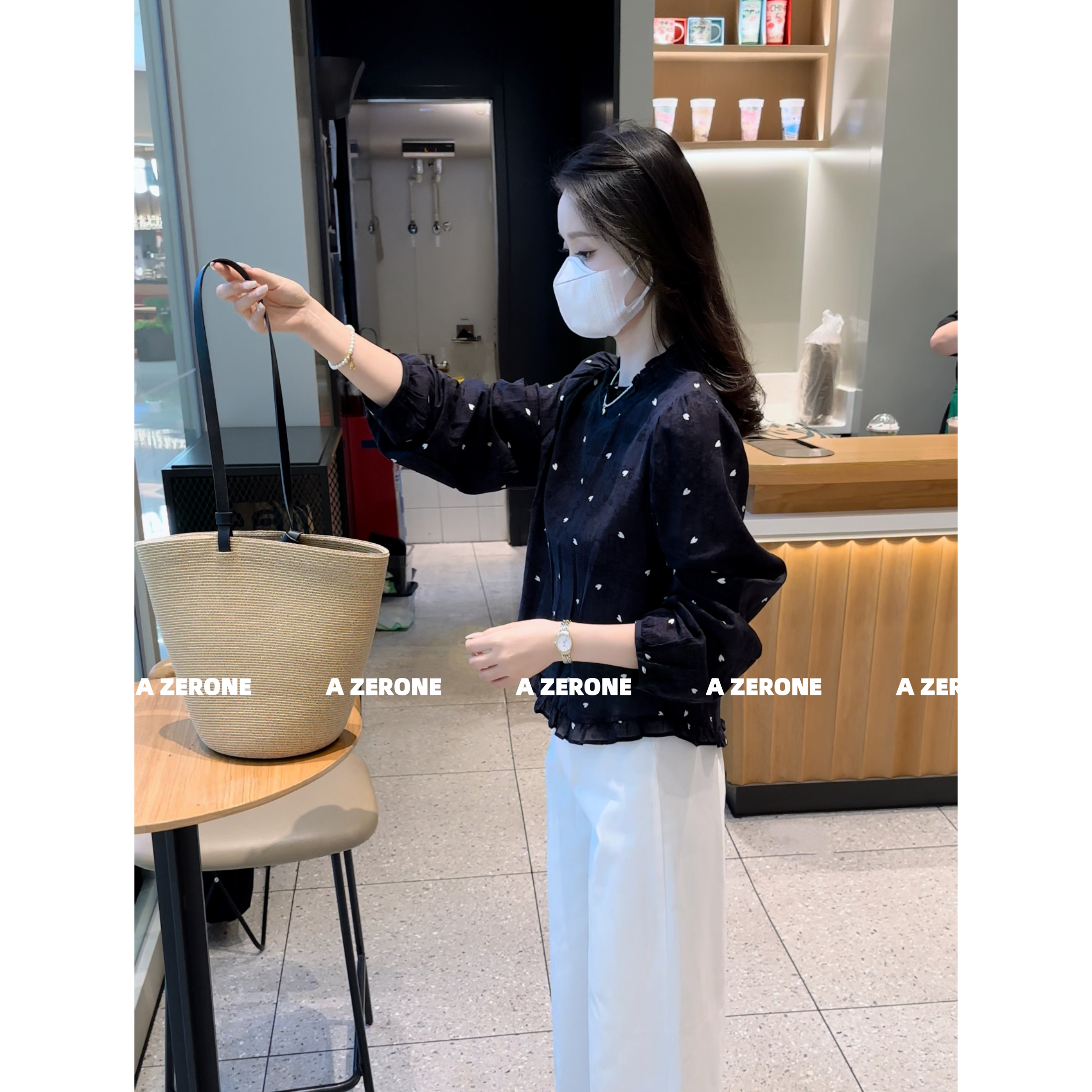 BK 2025新款长袖衬衫女秋款宽松休闲洋气百搭上衣