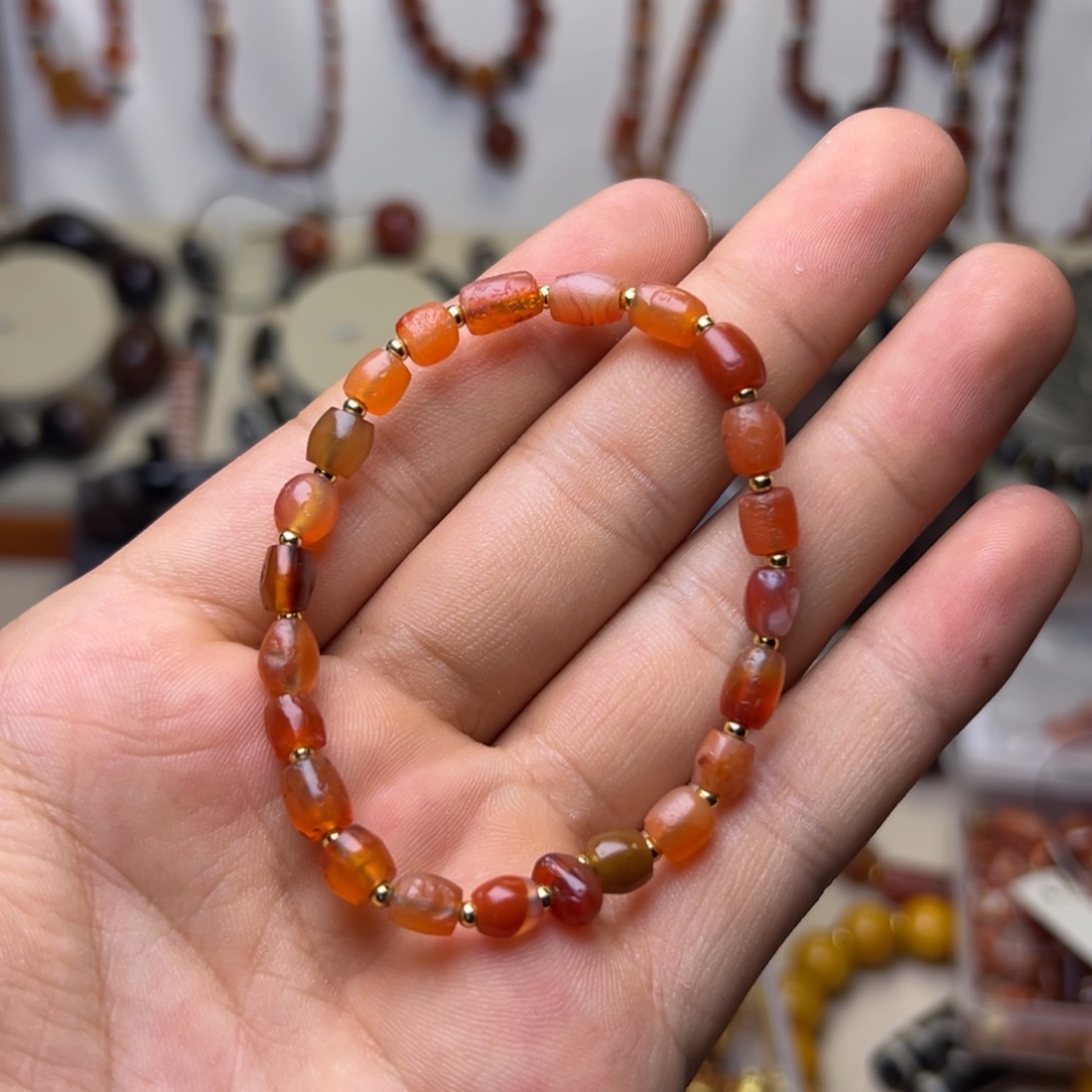 玛瑙/玉髓手链未镶嵌