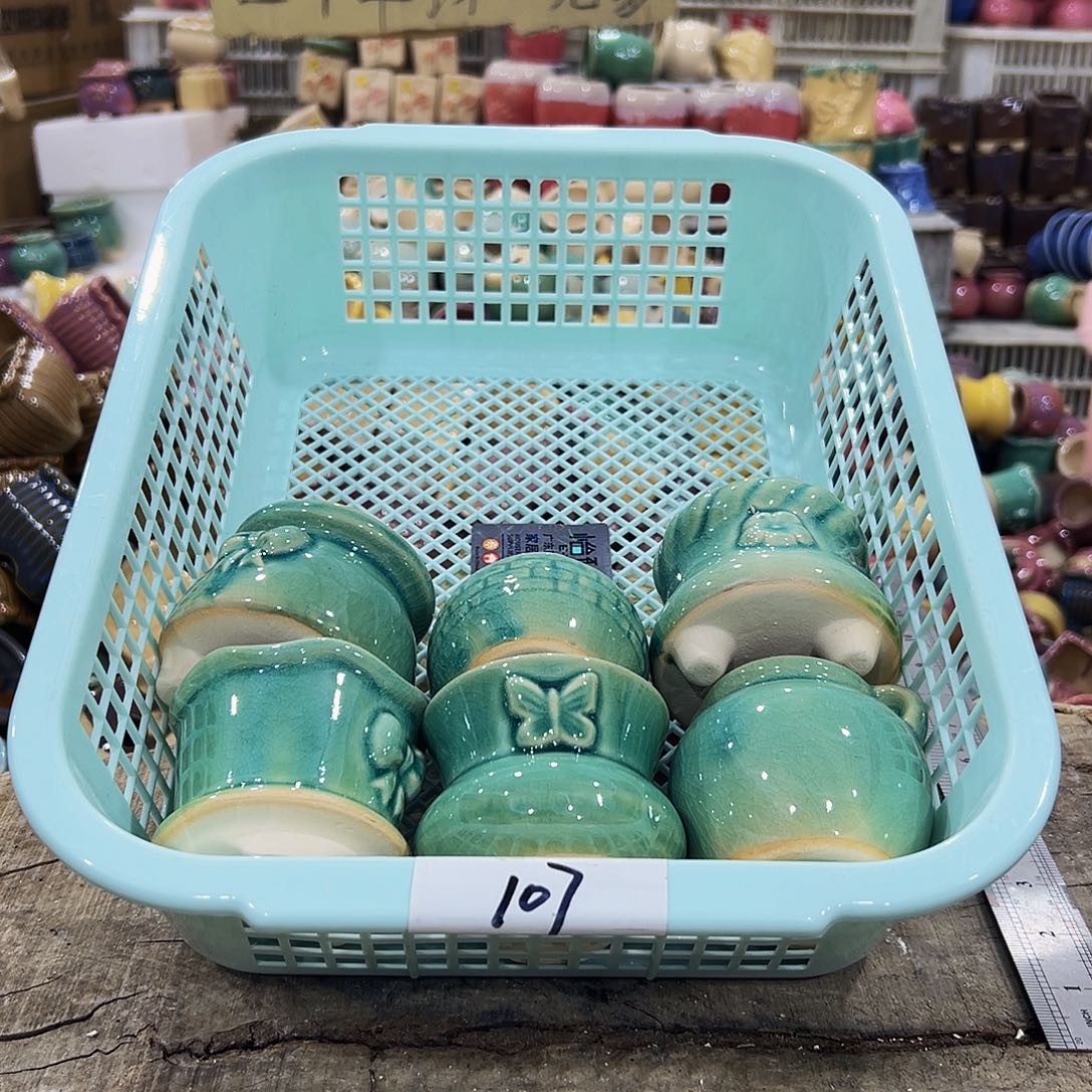 陶瓷高温陶瓷多肉花盆107