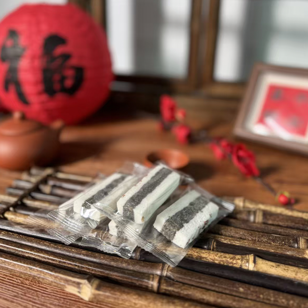 孟兴斋黑芝麻桂花三层糕传统老式小吃茶点心软糯香甜