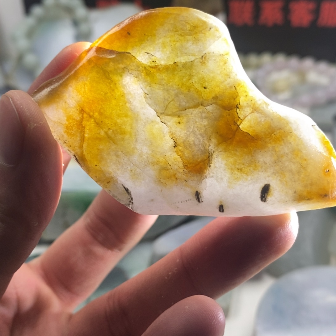 翡翠散珠天然缅甸翡翠a货22