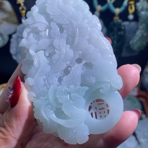 【闪购商品】颈饰未镶嵌翡翠凤凰