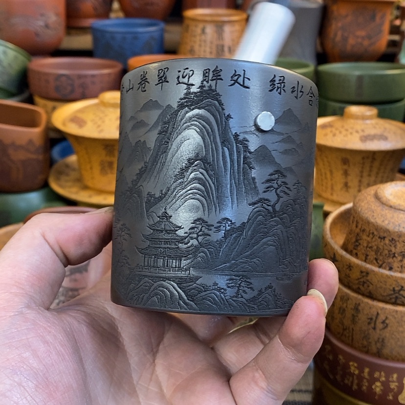 【闪购商品】紫砂公道杯宜兴全手工紫砂杯