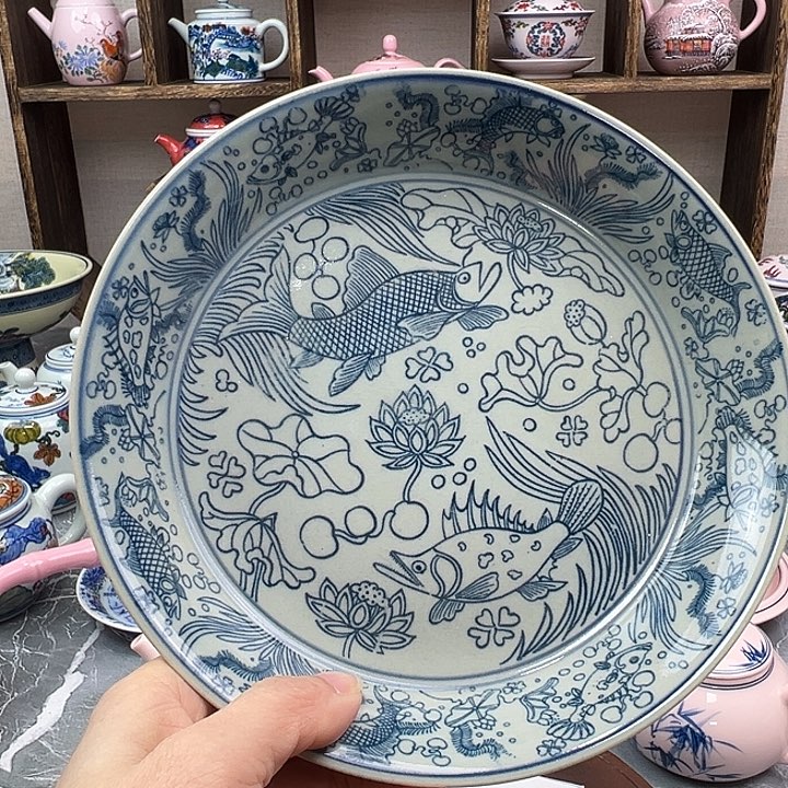 摆件陶景德镇陶瓷567老厂瓷57